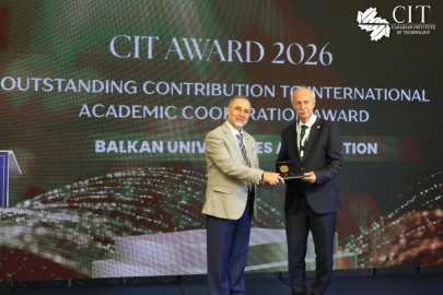 Trakya Üniversitesi’ne “Uluslararası İş Birliğine Olağanüstü Katkı” Ödülü