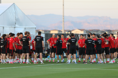 A Milli Futbol Takımı, Arizona'daki İlk Antrenmanını Taraftara Açık Yaptı