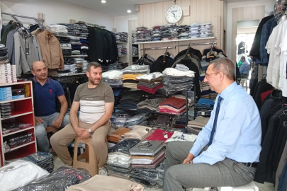 Kaymakam Özderin’den Esnafa Ziyaret