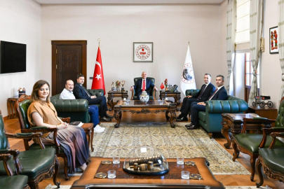 Vali Uğur Turan’dan Kurum ve Banka Temsilcilerine Kabul