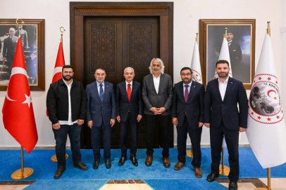 Vali Uğur Turan, İsrafil Kışla ve Heyetini Makamında Ağırladı