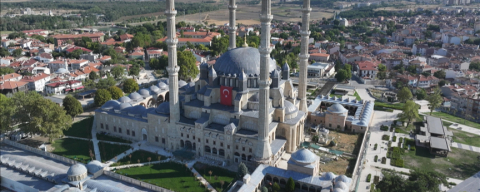 Cumhurbaşkanı Erdoğan, Cuma Namazını Selimiye Camisi'nde Kıldı