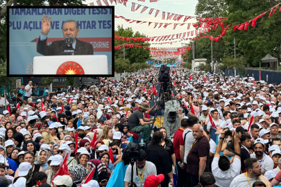 Edirne’de Tarihi Gün: Cumhurbaşkanı Erdoğan Halka Sesleniyor