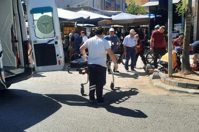 Tekirdağ'da Kaldırıma Takılan Vatandaş Hastanelik Oldu