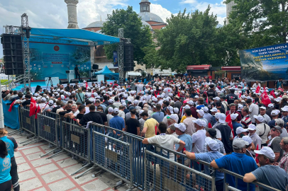 Edirne’de Miting Alanı Doldu: Vatandaşlar Erdoğan’ı Bekliyor