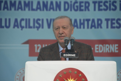 Cumhurbaşkanı Erdoğan'dan Edirne'ye Övgü Dolu Sözler