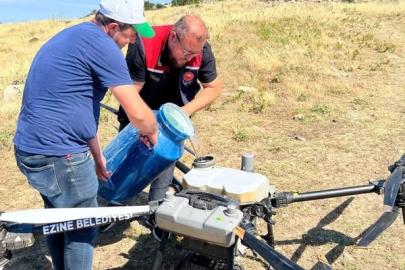Çanakkale’de Çekirge ile Mücadele Başlatıldı