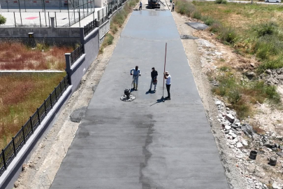 Çerkezköy’de Üstyapı Çalışmaları Sürüyor