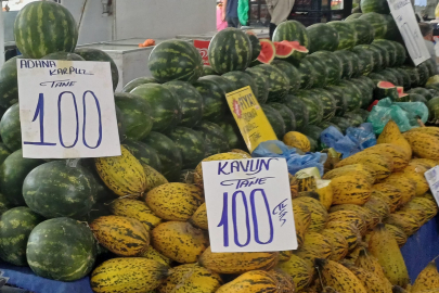Karpuz ve Kavunda Fiyat Taneye Döndü