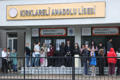 Kırklareli'nde LGS Heyecanı