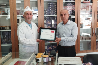 Kurabiyeci Dede’ye Teşekkür Belgesi
