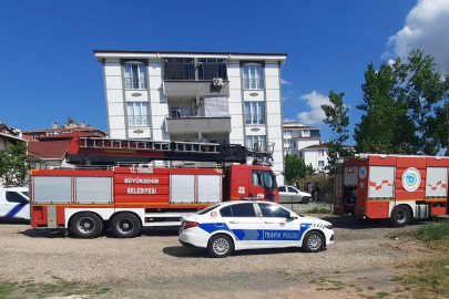 Tekirdağ'da Ev Yangını