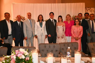 Candan Yüceer, Ekin ve Onurcan Tutar’ın Nişan Törenine Katıldı