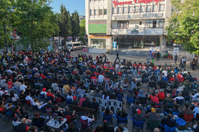Çorlu’da Millî Maç Heyecanı Meydanda Yaşandı