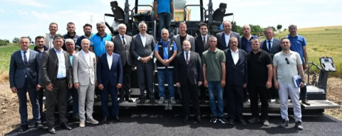Meriç’te 5 Kilometrelik Sıcak Asfalt Çalışması Tamamlandı