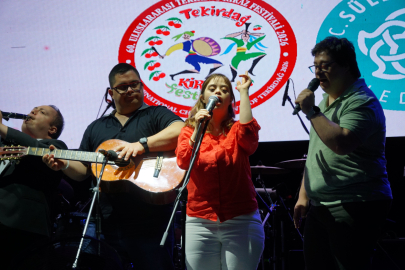 Tekirdağ'da Düzenlenen Uluslararası Festivalde Down Sendromlu Çocuklar Sahne Aldı
