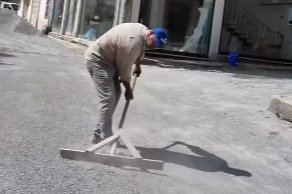 Uzunköprü’de Yol Yapım Çalışmaları Hız Kesmeden Sürüyor