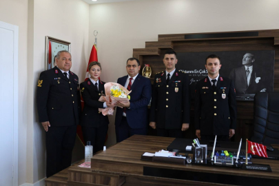 Vize Kaymakamlığı’na Jandarma Teşkilatı’ndan Ziyaret