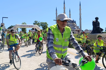 Edirne'de Pedallar Bağımsız Bir Gelecek İçin Çevrildi