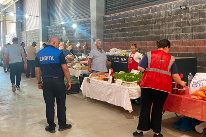 ‎Edirne'deki Pazarda Denetimler Aralıksız Sürüyor