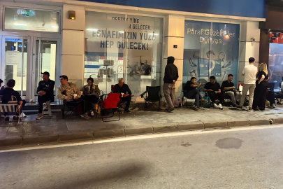‎Edirne’de TOKİ'den Ev Hayali İçin Gece Nöbeti