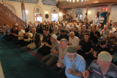 Kırklareli'nde Jandarma Teşkilatının Kuruluş Yıl Dönümü Dolayısıyla Mevlit Okutuldu