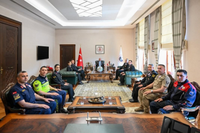 Kırklareli Valiliği’nde Jandarma Teşkilatının 187. Yılı Ziyareti