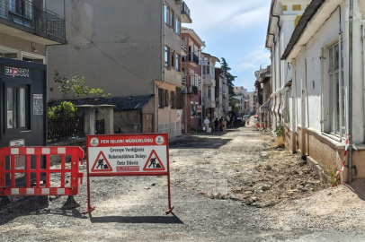 Edirne'deki O Caddeye Geçici Kapatma
