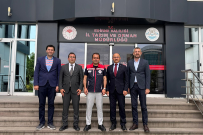 TKDK Yetkililerinden Edirne İl Tarım Müdürlüğü’ne Ziyaret