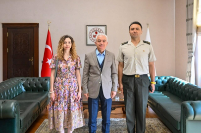 Vali Uğur Turan’dan Çapan Özçiftçi’ye Veda ve Başarı Dileği