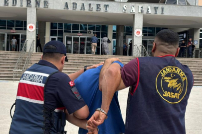 Edirne’de Altın Hırsızı Adliyeye Sevk Edildi