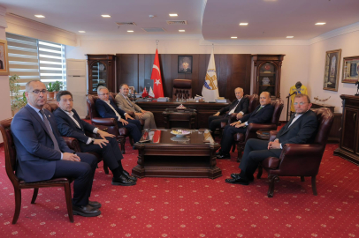 Yeşilay Genel Başkanı Dinç’ten Trakya Üniversitesi Rektörlüğü’ne Ziyaret