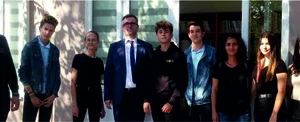 Şahika Erkurt Anadolu Lisesi Öğrencileri Millet Kıraathanesini Ziyaret Etti