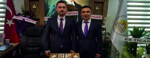 AK Parti'den Belediye Başkanı Av. Aydın Balkan'a Hayırlı Olsun Ziyareti  