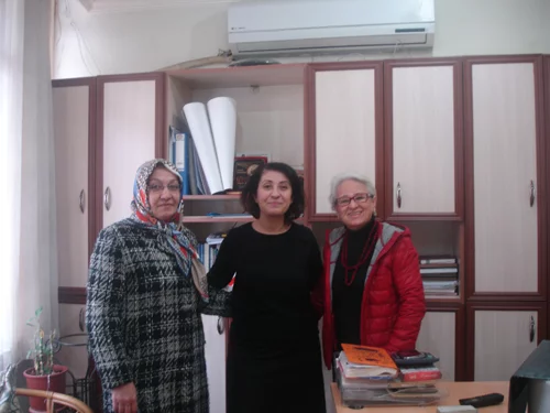 AK Parti Havsa ilçe Kadın  Kolların'dan Gazetemize Ziyaret