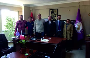 AK Parti ilçe Teşkilatı Kurum Ziyaretlerine Devam Ediyor