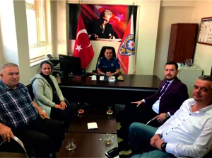 AK Parti Yönetiminden Emniyet Müdürlüğüne Hayırlı Olsun Ziyareti