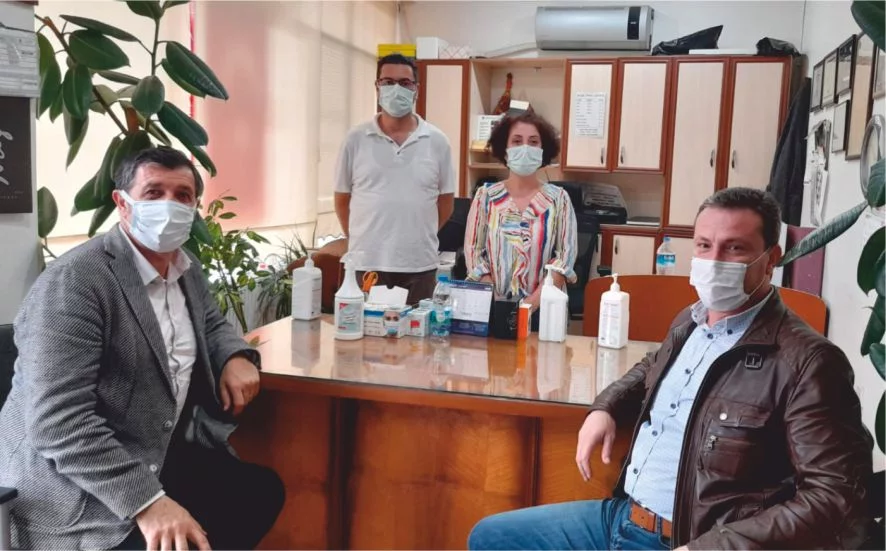 CHP Edirne Milletvekili Gaytancıoğlu ve CHP Havsa  ilçe Başkanı Özden Gazetemizi Yanlız Bırakmadılar
