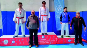 Karateci Ersin Ferhat Turan ilçemize 1.'lik ile Döndü