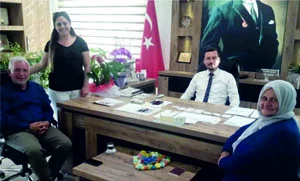 Hüseyin Bürge’den Belediye Başkanı Balkan’a Ziyaret