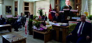 Edirne Ticaret Borsası Yönetim Kurulu Başkanı Öztürk’ten Başkan’a Ziyaret