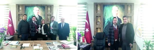 Başkan Av. Aydın Balkan'a Ziyaretler Devam Ediyor 