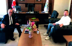 Başkan Balkan'dan Başkan Helvacıoğlu'na Ziyaret