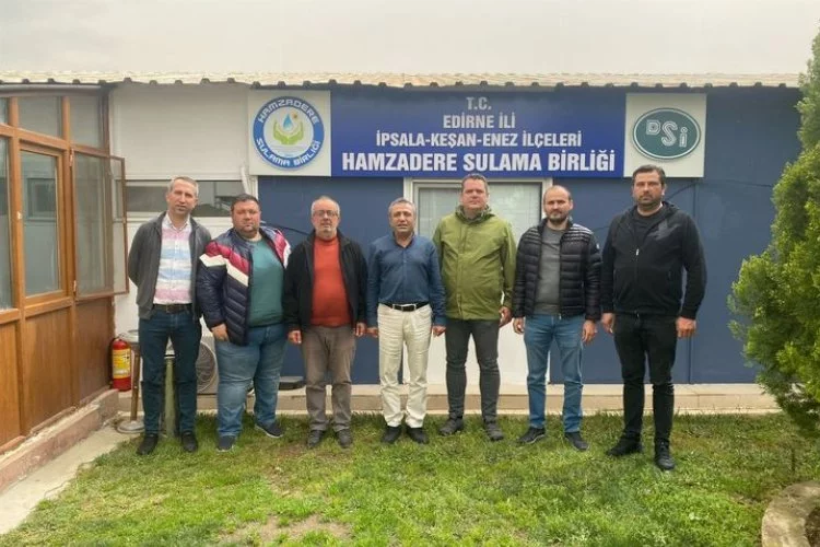 Çeltik Üreticileri Birliği’nden Farsak'a ziyaret