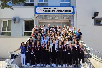 Çorlu’nun kızları Türkiye şampiyonu