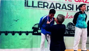 Karateci Ersin Ferhat Turan ilçemize 2.’lik ile Döndü