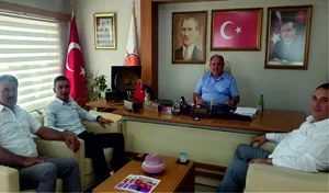 AK Parti il Başkanı'nı Ziyaret Ettiler