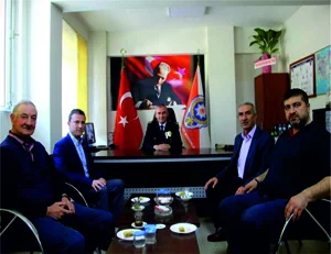 CHP Havsa ilçe Başkanı Hüseyin Özden ve  Yönetiminden “Polis Haftası” Kutlama Ziyareti
