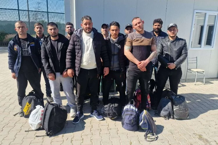 Edirne’de 11 düzensiz göçmen yakalandı