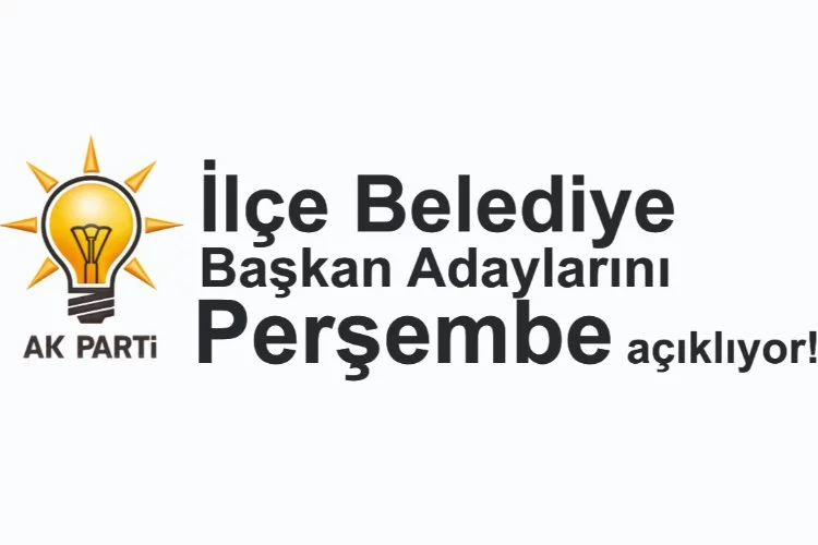 Edirne’de AK Parti  ilçe belediye başkan adaylarını Perşembe açıklıyor!
